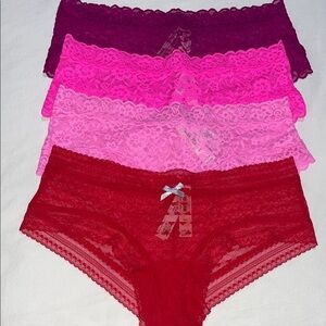 Victoria's Secret Cheeky All Lace Panties
